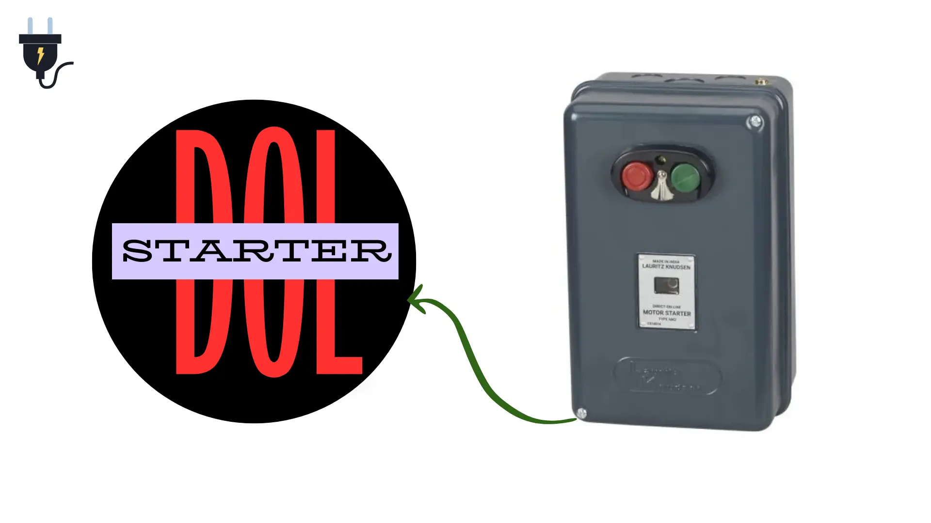 Three Phase DOL Starter in Marathi