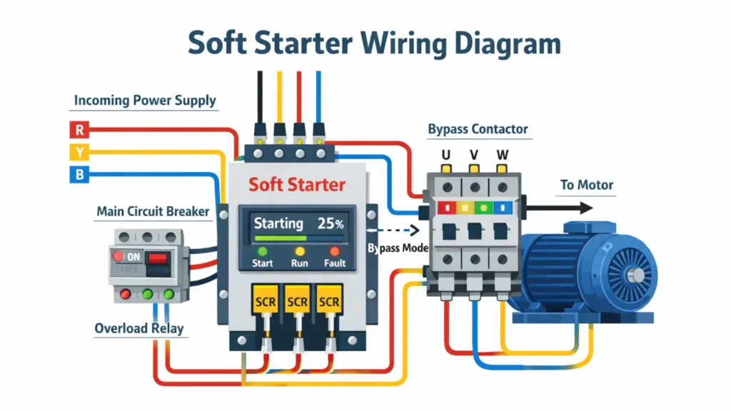 Soft Starter Wiring Diagram